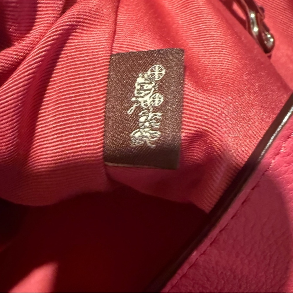 Coach Hot Pink Leather Shoulder Bag • LIKE NEW - Picture 9 of 13